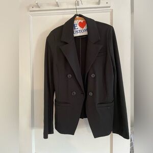 EUC Bagatelle Double Breasted Black Blazer, Size S